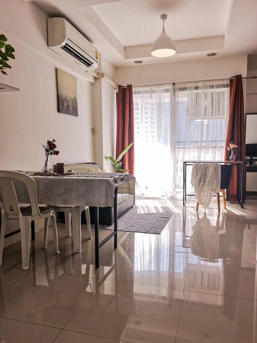 Appartement Tower Resident In The Heart Of Bangkok Shopping Center à Makkasan Extérieur photo