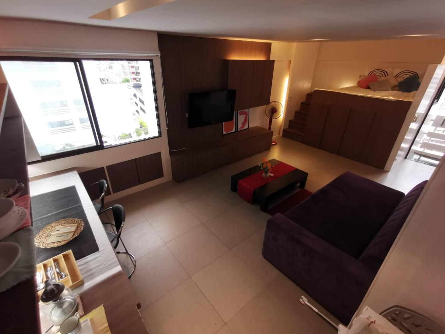 Appartement Tower Resident In The Heart Of Bangkok Shopping Center à Makkasan Chambre photo