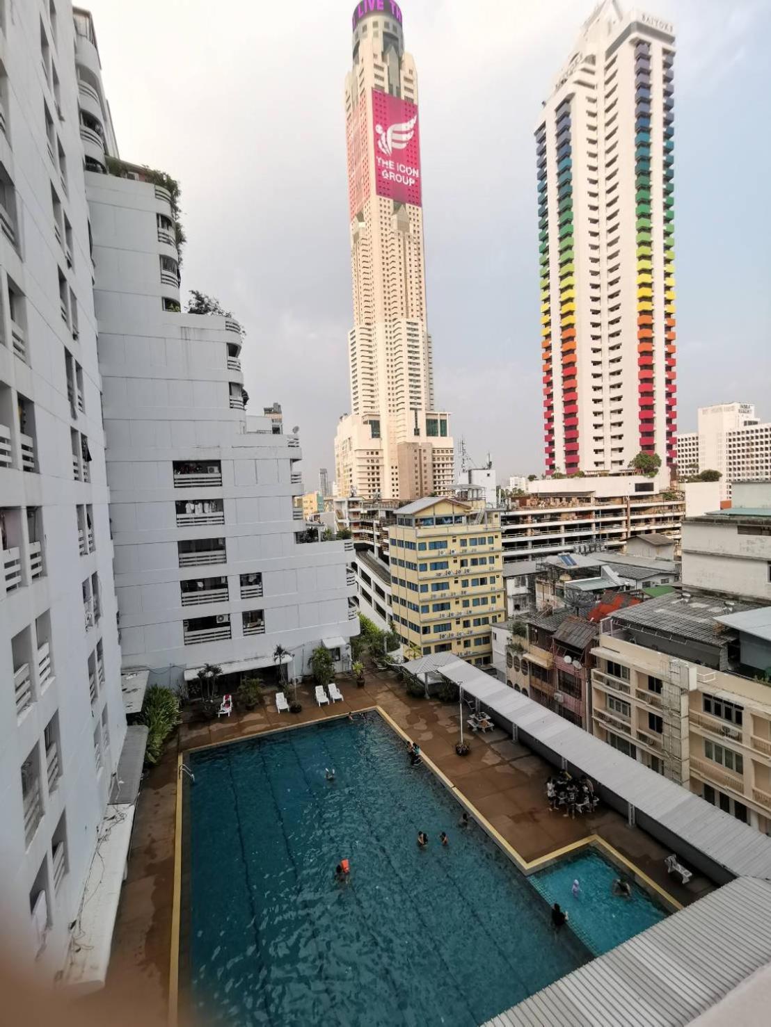 Appartement Tower Resident In The Heart Of Bangkok Shopping Center à Makkasan Chambre photo